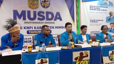 Tegaskan Netral, Bupati Rettob: Pemkab Mimika Tak Ada Kaitan dengan Calon KNPI Tertentu 14 Musda KNPI Mimika 2026