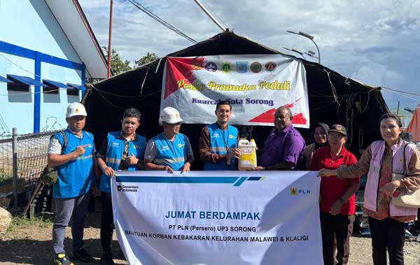PLN Bantuan Kemanusiaan Korban ebakaran