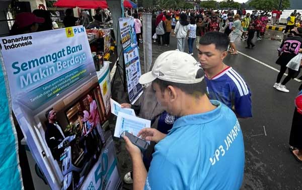 1.203 Pelanggan di Tanah Papua Nikmati Promo Tambah Daya PLN Sambut HUT ke 81 RI 1 PLN Promo Tambah Daya HUT ke 81 RI