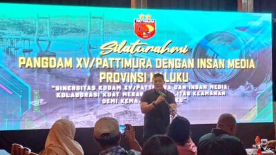 Pangdam Pattimura Perkuat Sinergi dengan Insan Media, Ajak Dukung Kemajuan Maluku 15 Pangdam PTM Insan Pers bersonergi utk Kemajuan Maluku