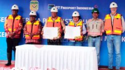 Pemkab Mimika Terima Hibah Pipa Air Bersih dari PTFI, Bupati Apresiasi 2 Pemkab Mimika PTFI Hibah Pipa Air Bersih
