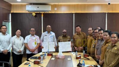Pemkot Sorong Kejari Sorong Teken MoU