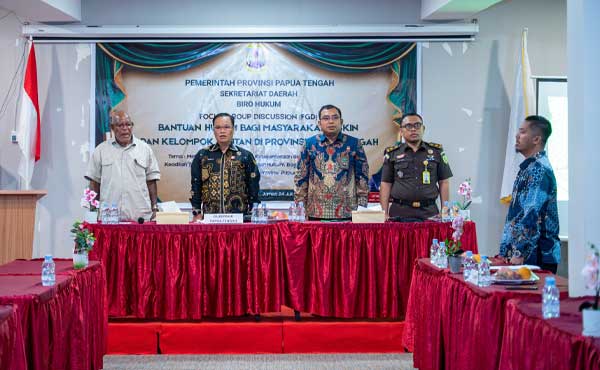 Pemprov PT FGD Pendampingan Hukum