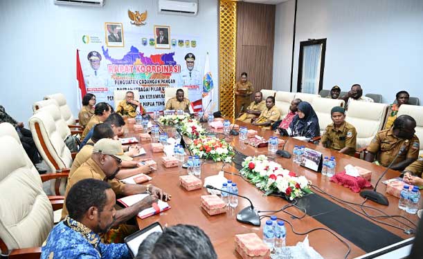 Pemprov PT Gelar Rakor Cadangan Pangan2