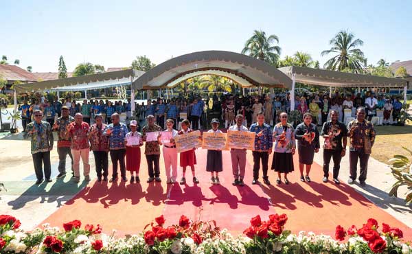 Pemprov Papua Tengah Peringati 42 Tahun HAN, Gubernur Tegas Soal Pemenuhan Hak Anak 1 Pemprov PT Peringati HAN 2026