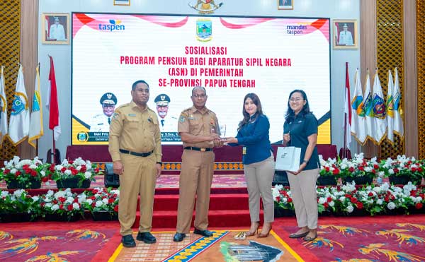 Gubernur Papua Tengah ke ASN Calon Purnabakti: Pensiun Bukan Akhir Segalanya ! 3 Pemprov PT Sos Program Pensiun ASN