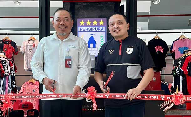 Cendrawasih Karsa Store-Persipura Experience Resmi Dibuka di Bandara Sentani 2 Persipura Outlet Bandara Sentani Jayapura2