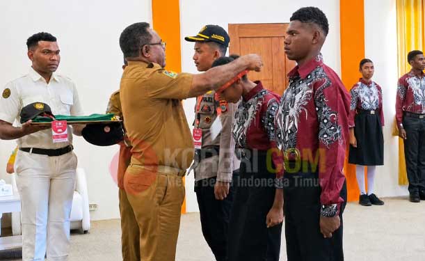 35 Calon Paskibraka PBD Jalani Pemusatan Pendidikan dan Pelatihan 2 Pj Sekda PBD Buka Diklat Paskibra 2026 2ok
