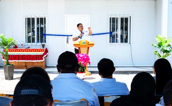 Gedung OPD Perkebunan-Peternakan Papua Tengah Diresmikan, Ada Pesan Penting Gubernur 2 Pj Sekda PT Resmi Gedung OPD PT2