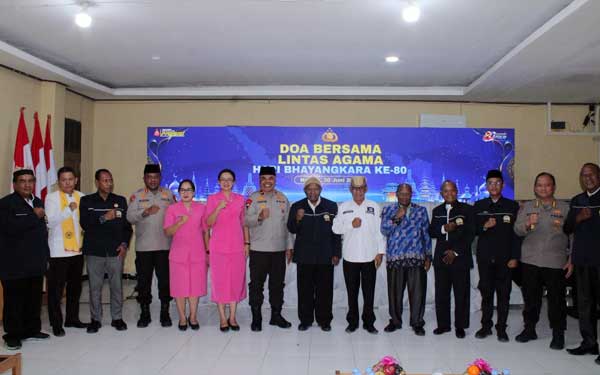Lintas Agama-Polda Papua Tengah Doa Bersama Wujudkan Tanah Papua Damai 2 Polda PT Lintas Agama Doa Bersama2
