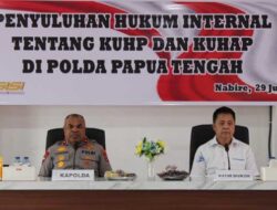 Polda Papua Tengah Bekali Personel, Beri Pemahaman KUHP-KUHAP Nasional Terbaru