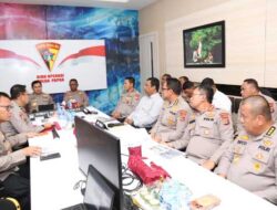 Kunjungi Polda Papua, Astama Ops Kapolri Cek Layanan Call Center 110