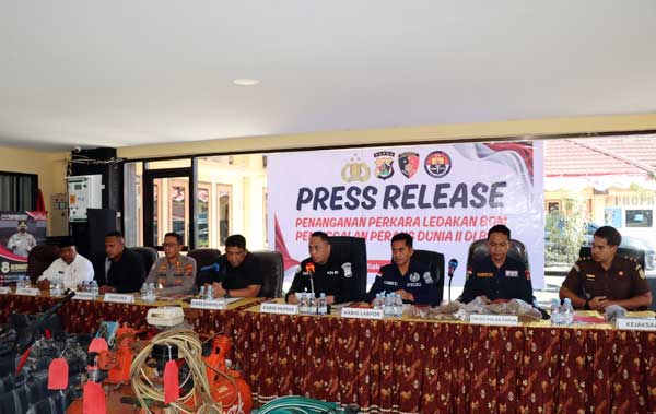 Polda Papua Rilis Ledakan BOM Biak