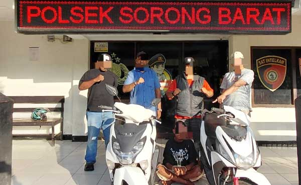 Polsek Sorbar Tanggkap 1 Malimng Motor
