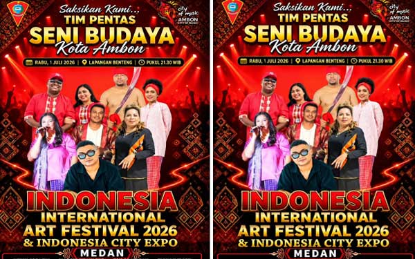 Tim Pentas Seni Budaya Ambon di Medan