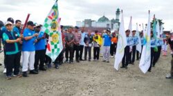Lepas Pawai Ta'aruf, Wabup Mimika Pastikan MTQ I Papua Tengah Siap Digelar 4 Wabup EK Lepas Pawai Taaruf MTQ I Papua Tengah