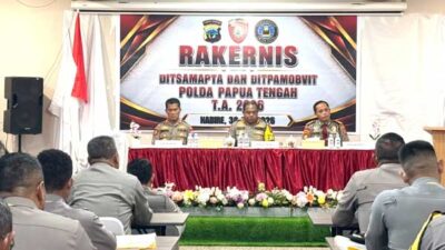 Wakapolda Papua Tengah: Samapta-Pamobvit Harus Responsif Jaga Kamtibmas 15 Wakapolda PT Rakernis Jaga Kamtibmas