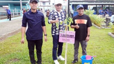 Di Rakernas APEKSI 2026, Wali Kota Ambon Tanam Trembesi: Simbol Dukung Ruang Hijau ! 15 Walkot BW Tanam Trembesi di Medan