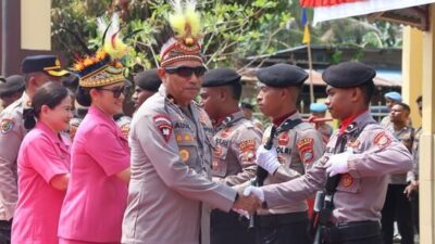 Kapolda PBD Kunjungi Polres Raja Ampat, Pastikan Kesiapsiagaan Personel 14 1000558317 optimized 50