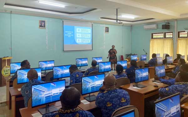 Petakan Kompetensi JPT Pratama, 35 Pejabat Eselon II Kota Sorong Ikuti Profiling ASN 2 35 Pejabat Eselon II Kota Sorong Profiling ASN
