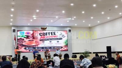 BPBD Kota Sorong Perkuat Mitigasi Bencana Lewat Coffee Morning Kebencanaan