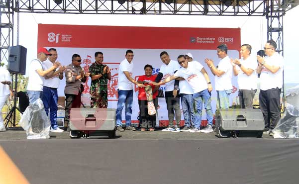BRI Semarak HUT RI di Dioyo Sentani