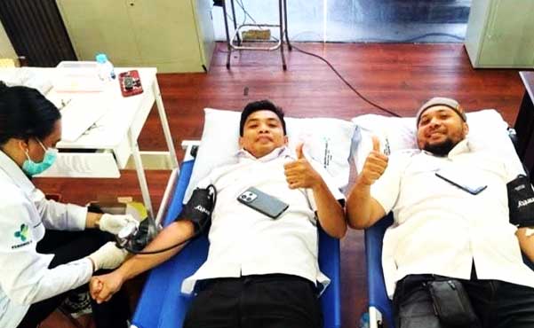 Momen HUT ke 81 RI: BWS Maluku Gandeng PMI Ambon Gelar Aksi Donor Darah 1 BWS Maluku Donor Darah HUT RI 81
