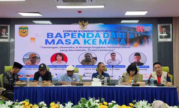Bapenda Mimika Forum Konsul Publik Masa depan PAD