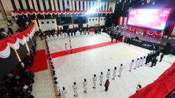 54 Paskibra Mimika Resmi Dikukuhkan, Pesan Bupati: Jaga Kehormatan Merah Putih 2 Bupati JR Kukuhkan Paskibra 2026
