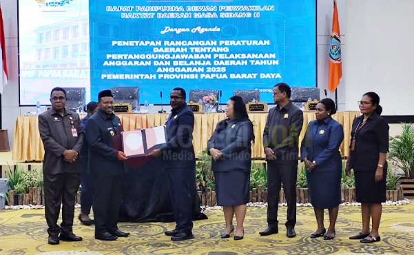 DPRP PBD Tetapkan Perda LPj APBD 2025