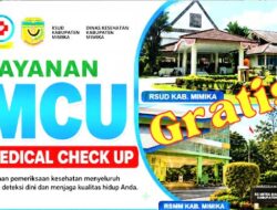 Dinkes Mimika Buka Layanan MCU Gratis Bagi Masyarakat, Cek Lokasinya
