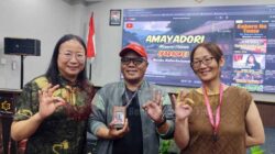 Evaluator UNESCO Global Geopark UGGp Dr. Atsuko Niina warga negara Jepang dan Chen Fang asal China