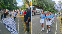 Sambut HUT ke 91 GPM, 57 Regu Ikuti Gerak Jalan Cepat di Hative Besar 3 Gerak Jalan Sambut HUT 91 GPM di Hative besar