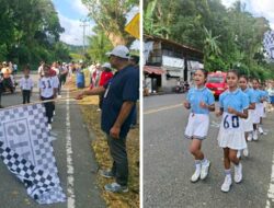 Sambut HUT ke 91 GPM, 57 Regu Ikuti Gerak Jalan Cepat di Hative Besar