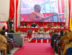 Gubernur Nawipa Paparkan Data Penerimaan Dana Desa se-Papua Tengah 2024–2026
