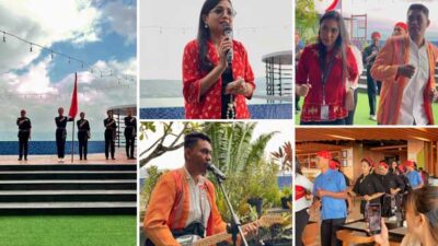 Rayakan HUT ke 81 Maluku, Hotel Santika Ambon Sajikan Harmoni Musik-Tari Bersama Tamu 14 Hotel Santika Ambon HUT RI 81 1