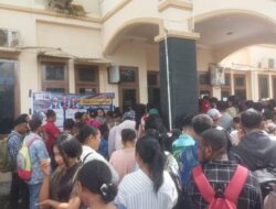 Ratusan Pencaker Serbu Disnaker Kota Sorong, Rebut Peluang Kerja di Hypermart