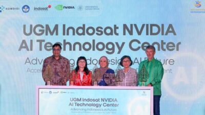 Kolaborasi Kemkomdigi, Indosat, NVIDIA, dan UGM Luncurkan AI Technology Center