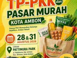 Lisa Wattimena Ajak Warga Ambon Belanja di Expo TP-PKK dan Pasar Murah