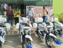 Perkuat Layanan Kesehatan, 4 Puskesmas di Kota Sorong Dapat Motor Operasional
