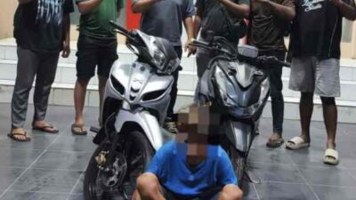 Polresta Sorong Kota Tangkap Pelaku Curanmor dan Amankan Satu Motor
