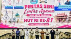 Pentas Seni Lintas Agama FKUB Kota Sorong Perkuat Toleransi dan Kerukunan 3 IMG 20260813 170523 1