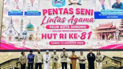 Pentas Seni Lintas Agama FKUB Kota Sorong Perkuat Toleransi dan Kerukunan 15 IMG 20260813 170523 1
