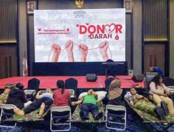 Semarak HUT RI, Aston Sorong Gelar Aksi Donor Darah