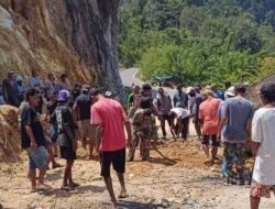 Jalan Oma–Wassu Kembali Bisa Dilalui, Warga Apresiasi Respons Cepat Penanganan Longsor