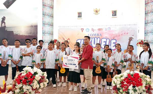 Juara Lomba Jukulele Kec Teluk Ambon