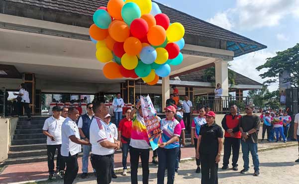 KORMI Kota Ambon Semarat Olahraga Masy Jelang HUT