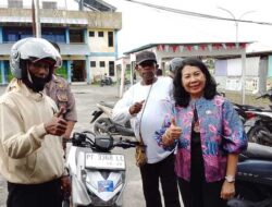 Mudahkan Ojek Pasar Sentral Timika, Disperindag Tarik Retribusi 50 Ribu Perbulan