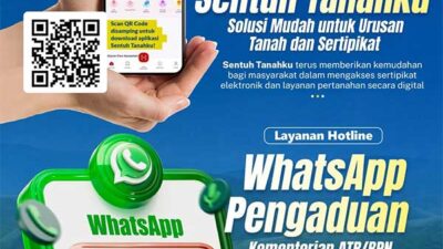 Kantah Kota Sorong Aplikasi Sentuh Tanahku