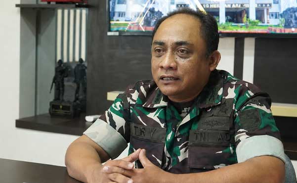 Kapendam XVII Cen Kolonel Inf Tri Purwanto S.I.P